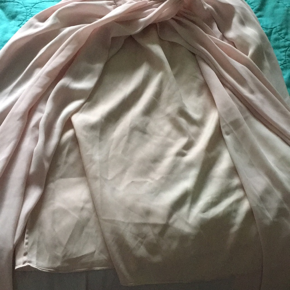 Anthropologie BHLDN Pink Hitherto Maxi Skirt (4) - Picture 5 of 7